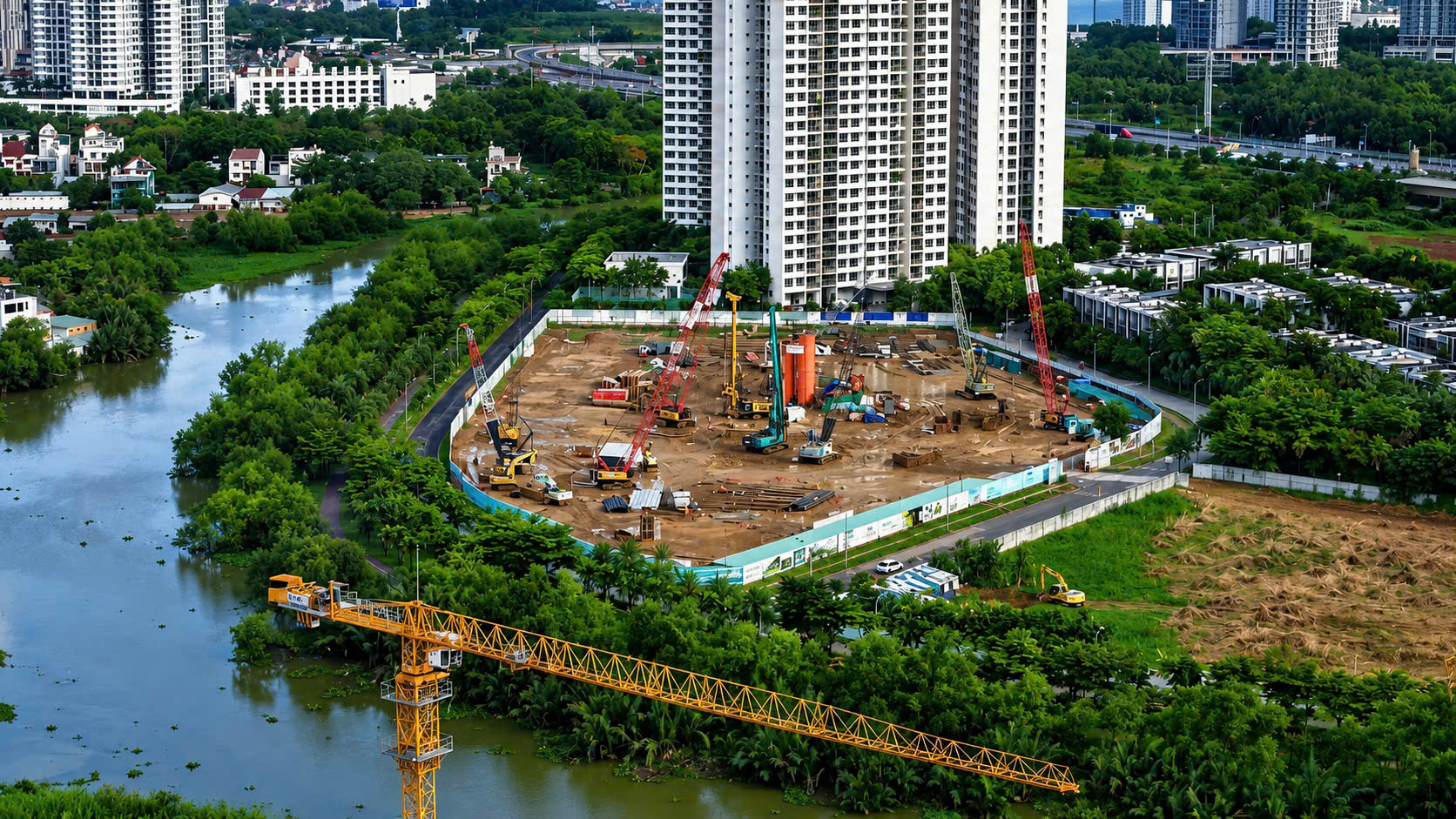 Tiến độ Palm City thực tế 2